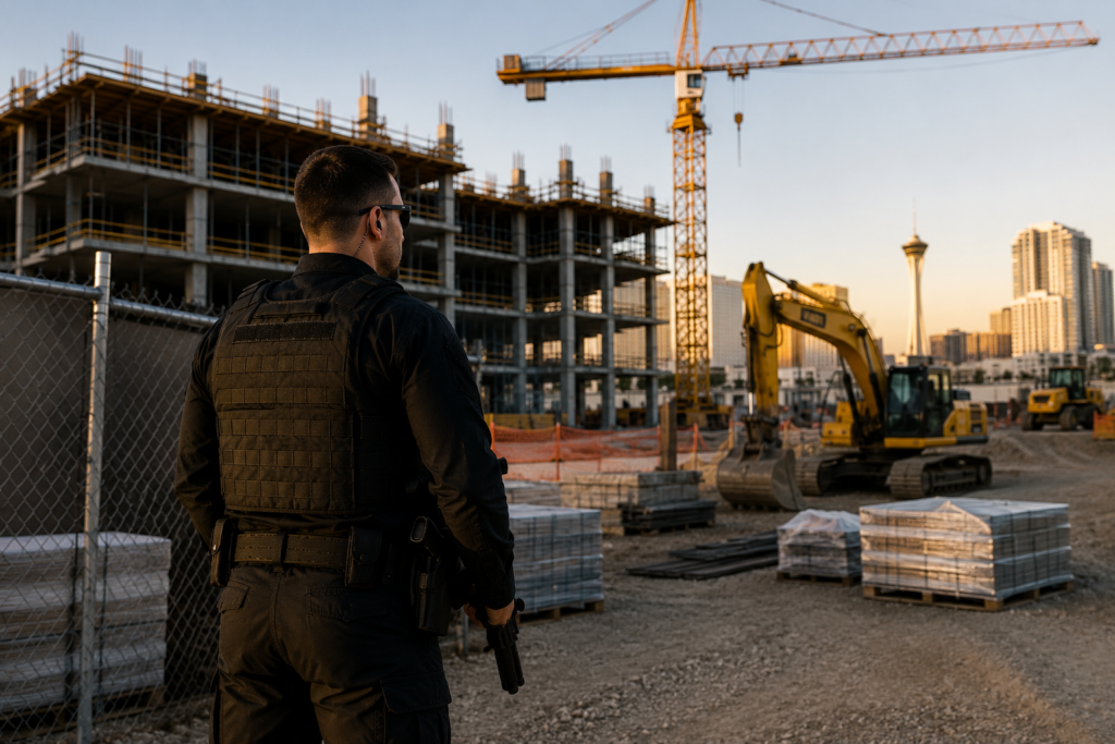 Why Las Vegas Construction Projects Need Armed Guards